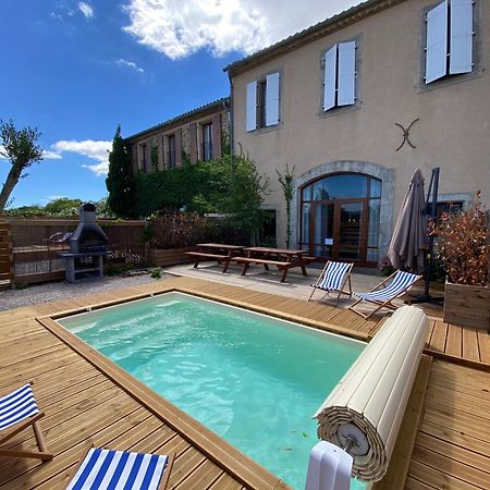 Maison, Canal Du Midi Piscine Homps  Exteriér fotografie