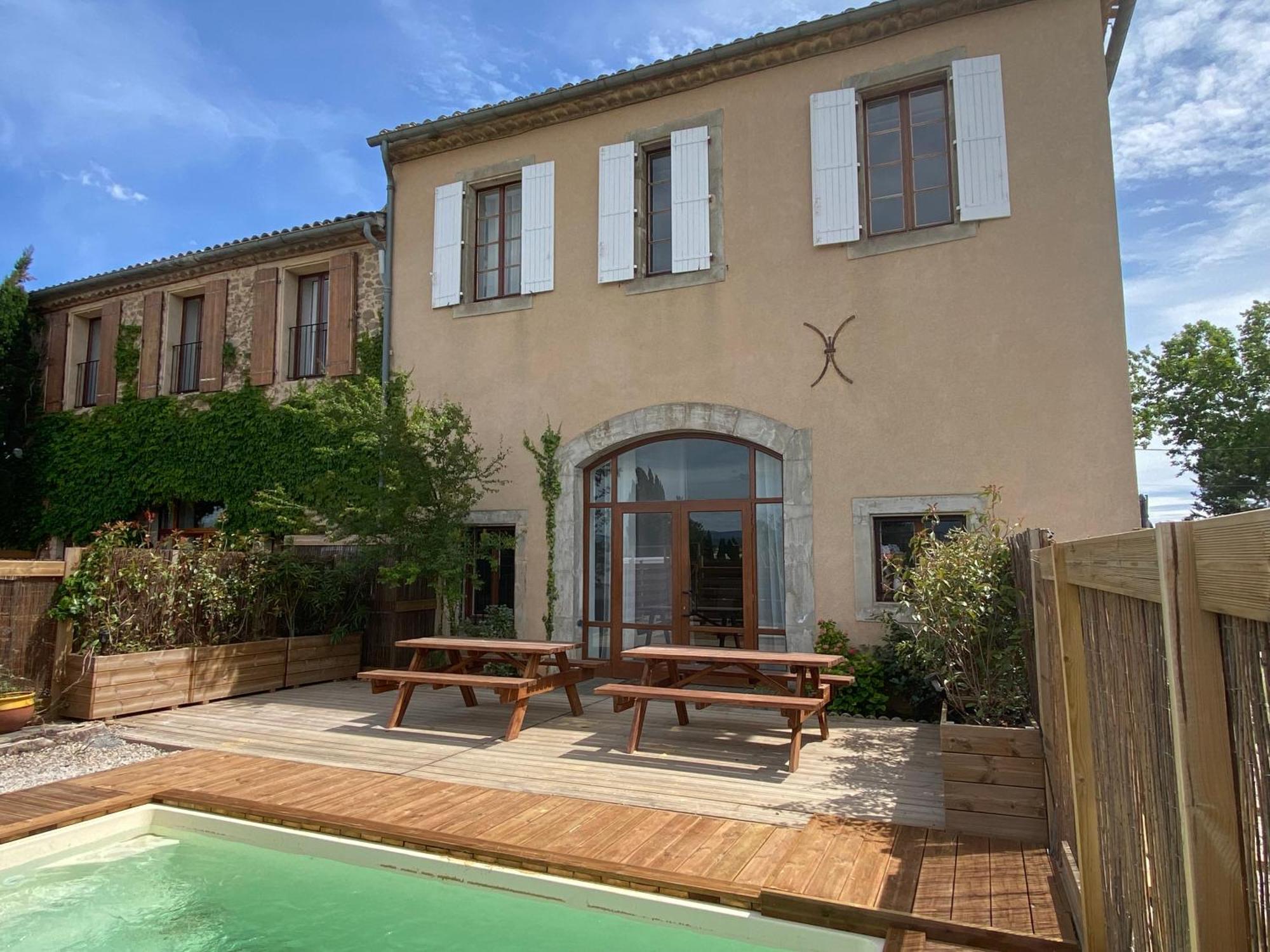 Maison, Canal Du Midi Piscine Homps  Exteriér fotografie