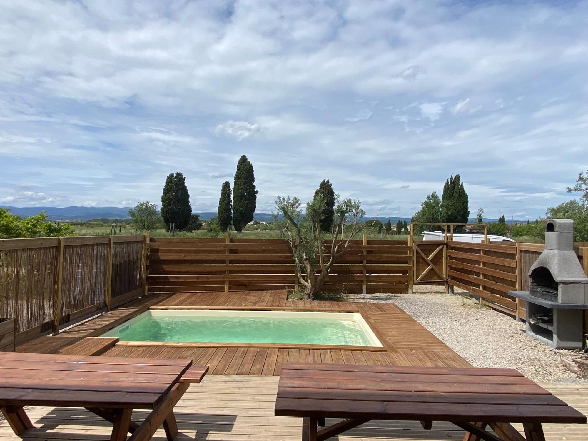 Maison, Canal Du Midi Piscine Homps  Exteriér fotografie