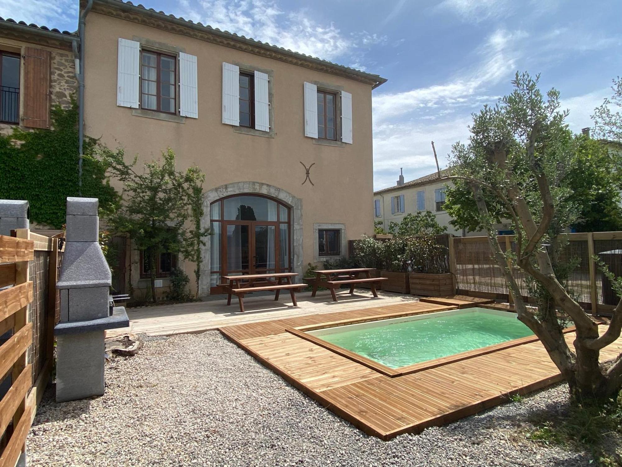 Maison, Canal Du Midi Piscine Homps  Exteriér fotografie